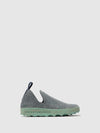 Round Toe Shoes CITY GREY BLUE